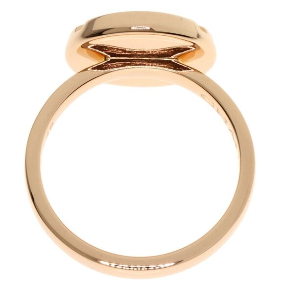 CHAUMET 18k Rose Gold Diamond Ring #49 - Picture 4 of 9